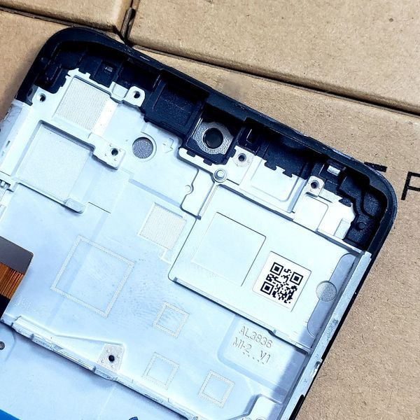 Дисплей для Motorola Moto G60S з чорним тачскріном та корпусною рамкою, Original (PRC) 101294 фото