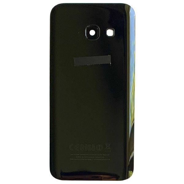 Задня кришка Samsung A320 Galaxy A3 2017 black (зі склом камери) 5920 фото