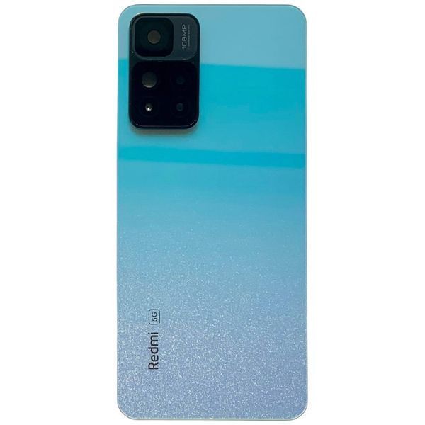 Задня кришка Xiaomi Redmi Note 11 Pro Plus | Redmi Note 11 Pro Plus 5G blue (зі склом камери) 0712314 фото