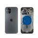 Корпус для iPhone 12 Pro Max Black в зборі з тримачем SIM та кнопками, EU 105514 фото