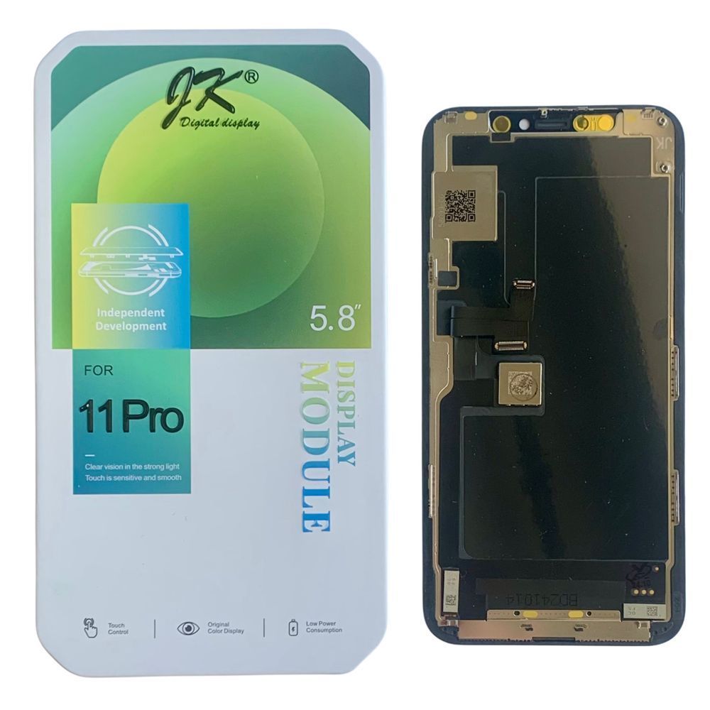 Дисплей для iPhone 11 Pro з чорним тачскріном, JK-INCELL 105104_3 фото