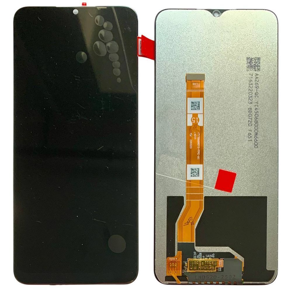 Дисплей для OPPO A18 2023 | A38 2023 | A58 5G | A78 5G | A1K 5G | A2X 5G | A2M з чорним тачскріном, Original (PRC) 8500869 фото