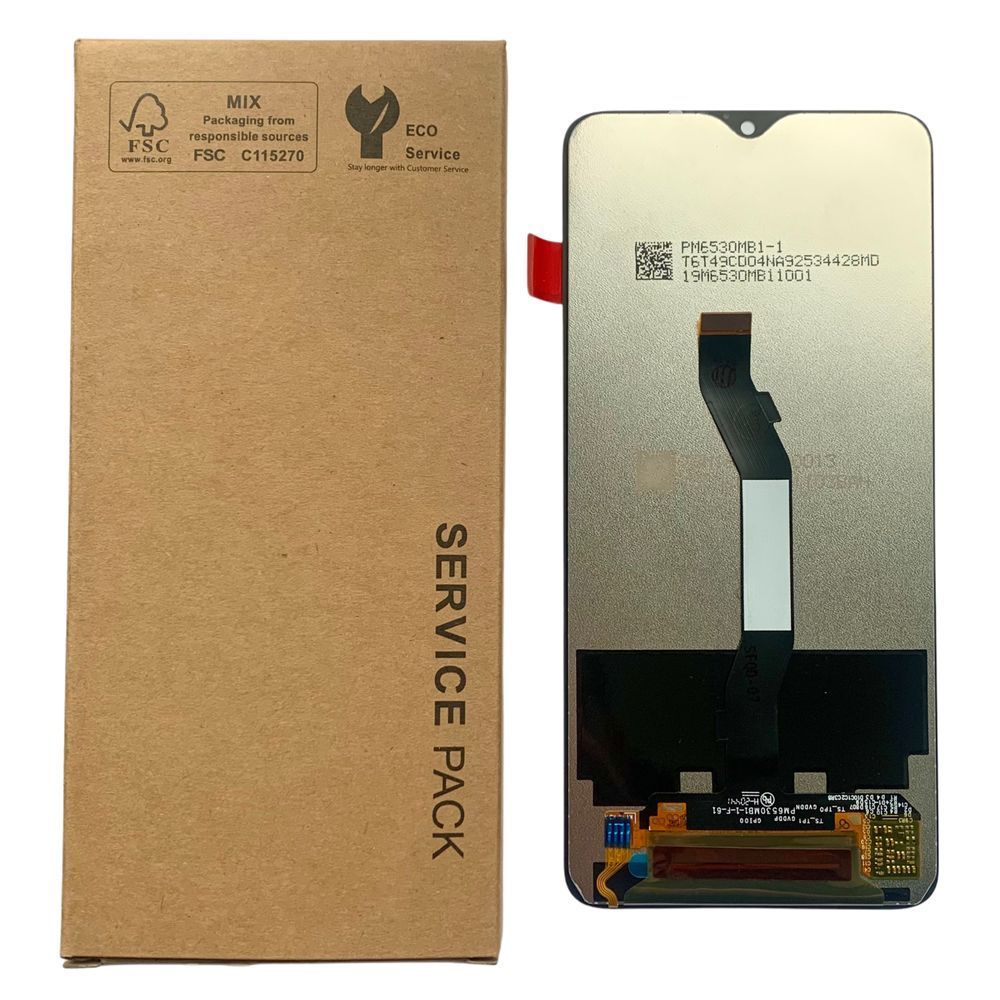 Дисплей для Xiaomi RedMi Note 8 Pro з чорним тачскріном, Original (China) 9860731 фото