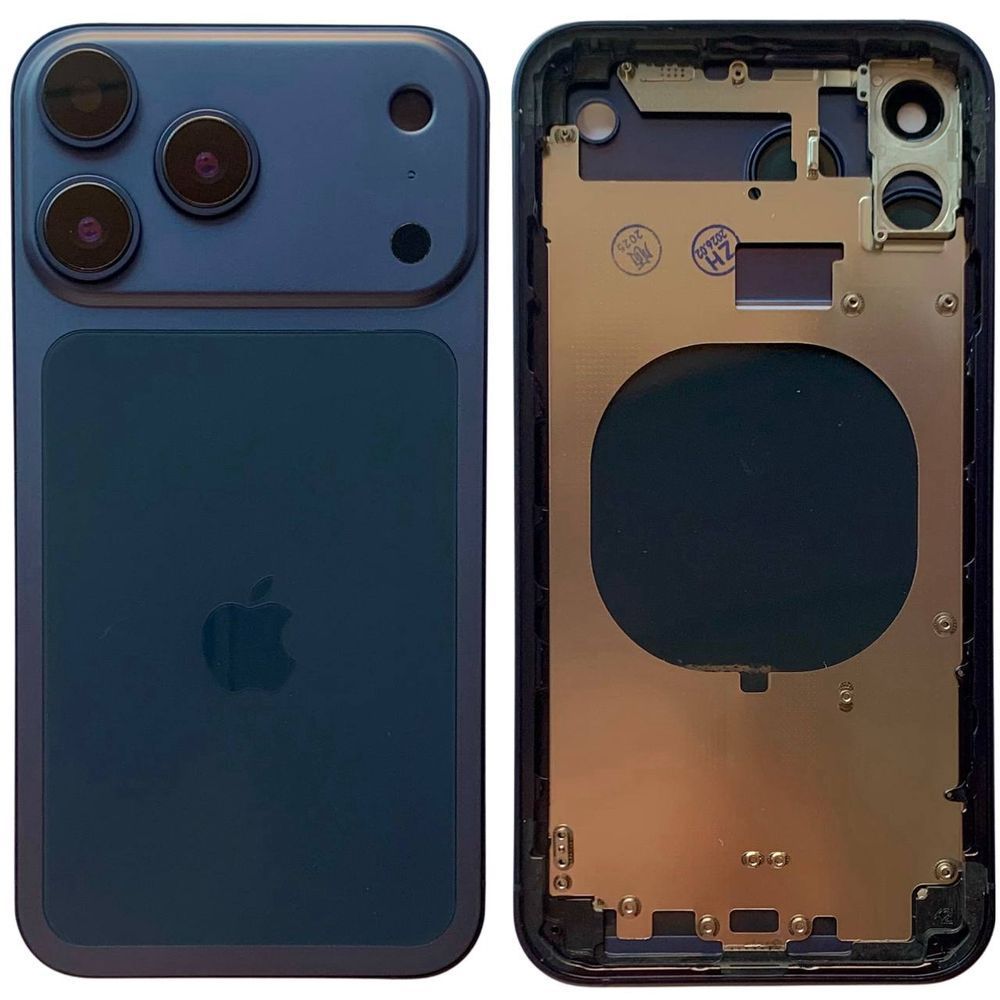 Корпус для iPhone 11 в формі iPhone 17 Pro, blue 150996 фото
