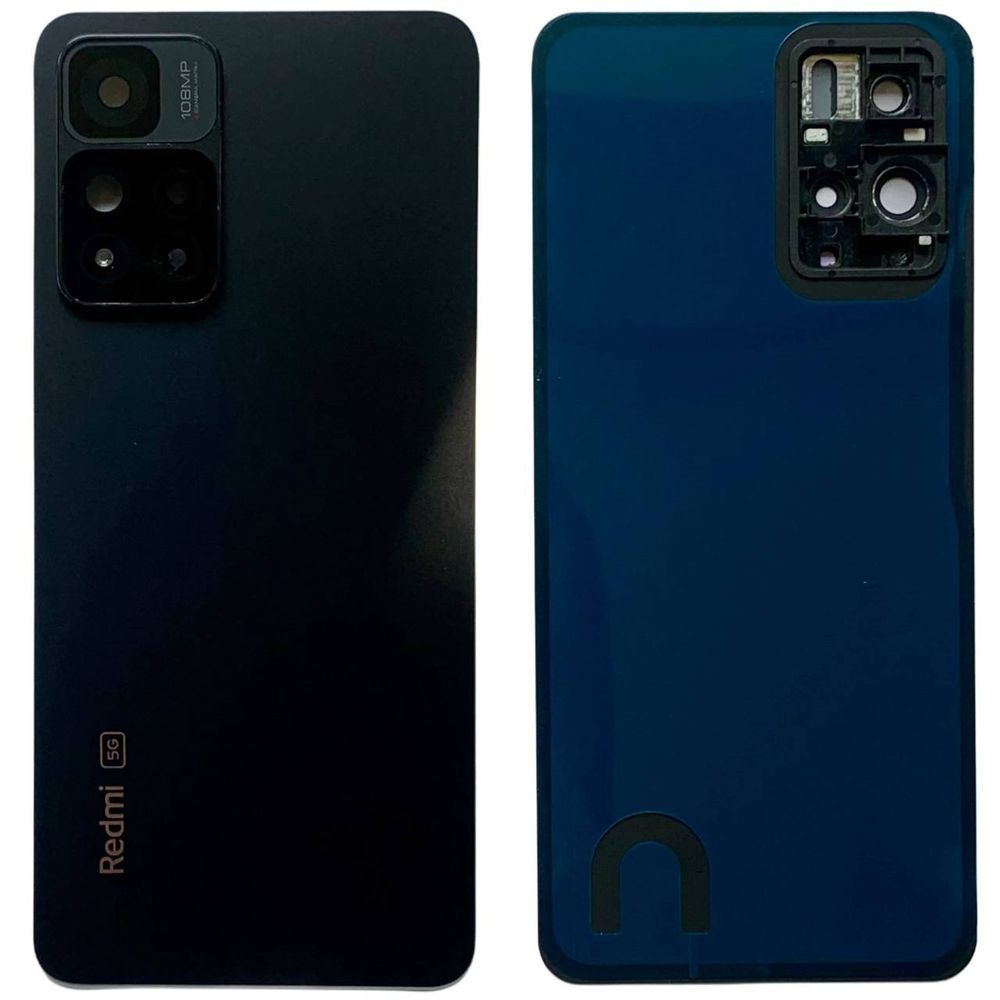 Задня кришка Xiaomi Redmi Note 11 Pro Plus | Redmi Note 11 Pro Plus 5G gray (зі склом камери) 0712312 фото
