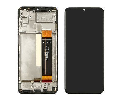Дисплей для Samsung M336 Galaxy M33 5G з чорним тачскріном та корпусною рамкою, IPS 1120061 фото