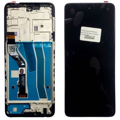 Дисплей для Motorola Moto G51 5G з чорним тачскріном та корпусною рамкою, Original (PRC) 101296 фото