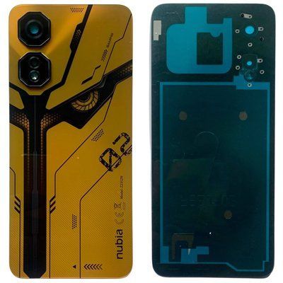 Задня кришка ZTE Nubia Neo 2 5G yellow (зі склом камери) 097632 фото