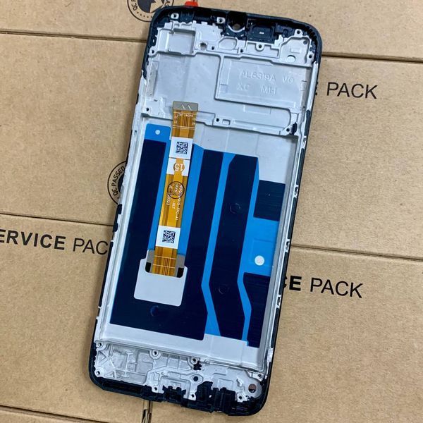Дисплей для OPPO A17 (CPH2477) з чорним тачскріном та корпусною рамкою, Original (PRC) 8500916_1 фото