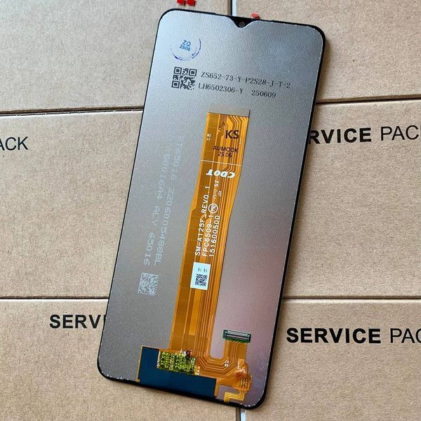 Дисплей для Samsung A125F Galaxy A12 2020 black (A125F_REV0.1) з чорним тачскріном, Original (China) 1119977 фото