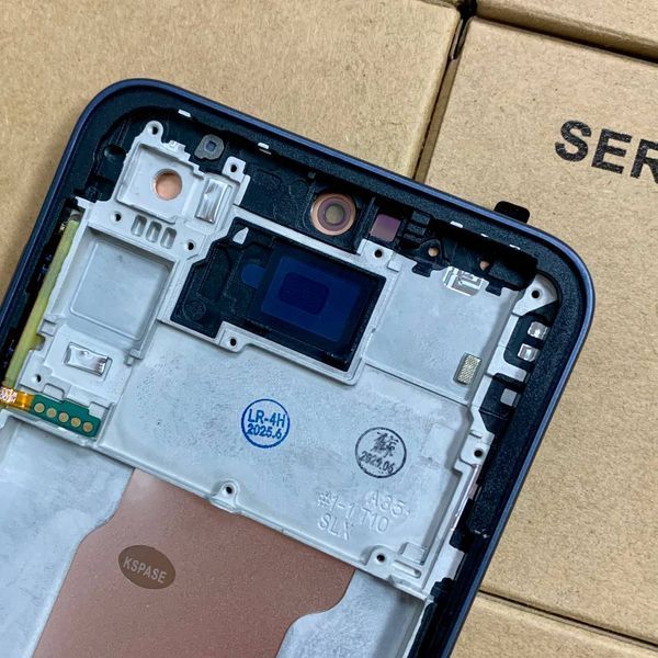 Дисплей для Samsung A356 Galaxy A35 5G 2024 з чорним тачскріном та корпусною рамкою, OLED 83342 фото