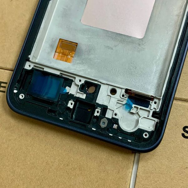 Дисплей для Samsung A356 Galaxy A35 5G 2024 з чорним тачскріном та корпусною рамкою, OLED 83342 фото