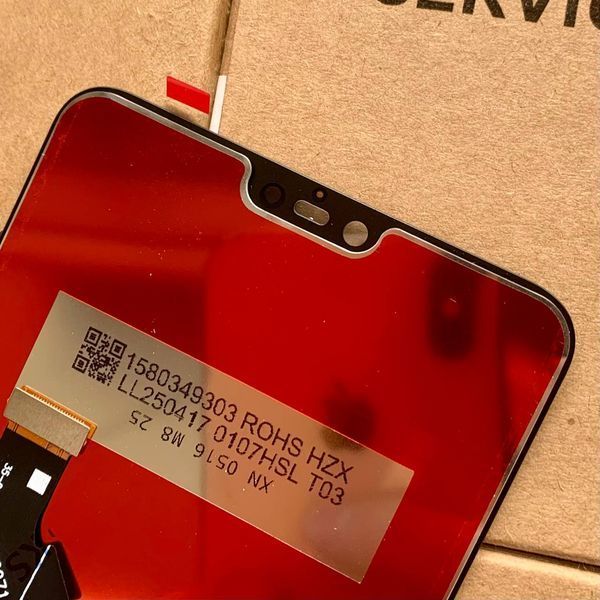 Дисплей для Xiaomi Mi 8 Lite (M1808D2TG) з чорним тачскріном, Original (PRC) 103689 фото
