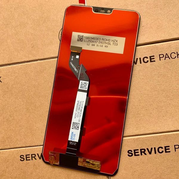 Дисплей для Xiaomi Mi 8 Lite (M1808D2TG) з чорним тачскріном, Original (PRC) 103689 фото