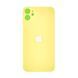 Задня кришка корпусу iPhone 11 Yellow (великий виріз під камеру), Original (China) 150964 фото