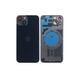 Задня кришка корпусу iPhone 14 Black в зборі зі склом камери та магнітами 9048235 фото