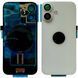 Задня кришка корпусу iPhone 16 White (зі склом камери, MagSafe, NFC), Original (China) 561048 фото