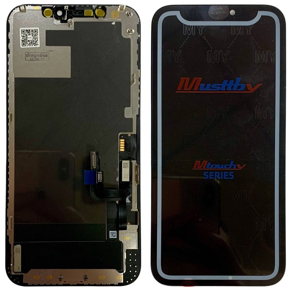 Дисплей для iPhone 12 | iPhone 12 Pro з чорним тачскріном, Musttby OLED 150978 фото