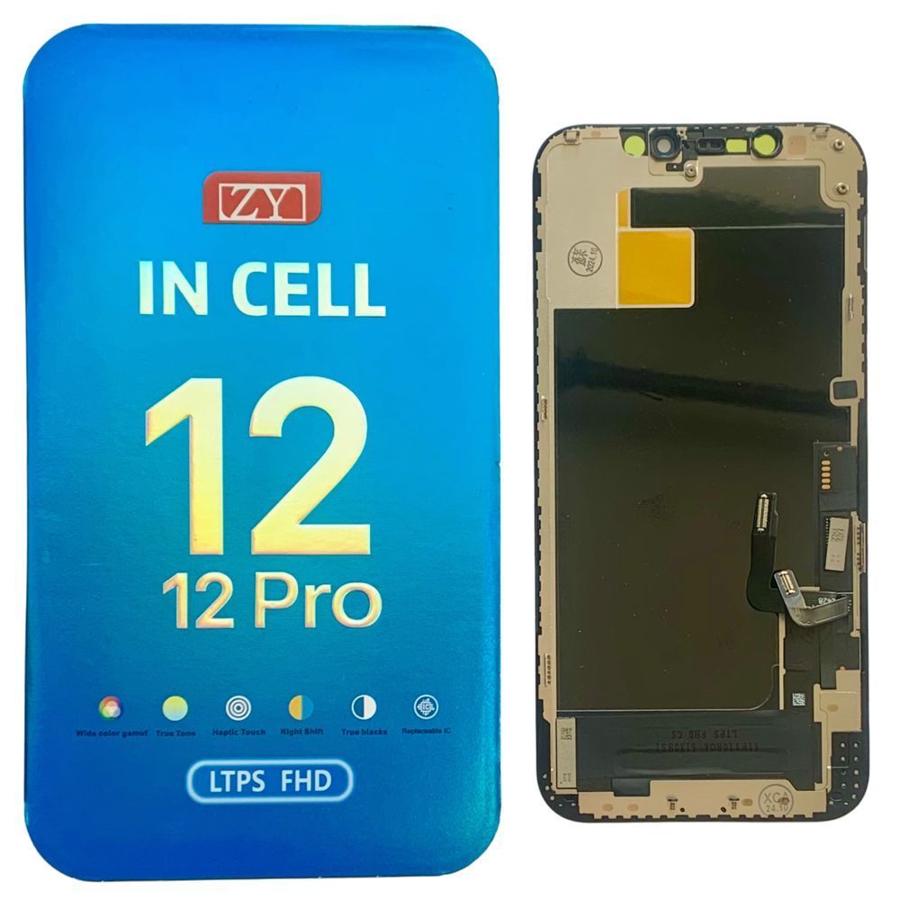 Дисплей для iPhone 12 | iPhone 12 Pro з чорним тачскріном, ZY-INCELL 105413_4 фото