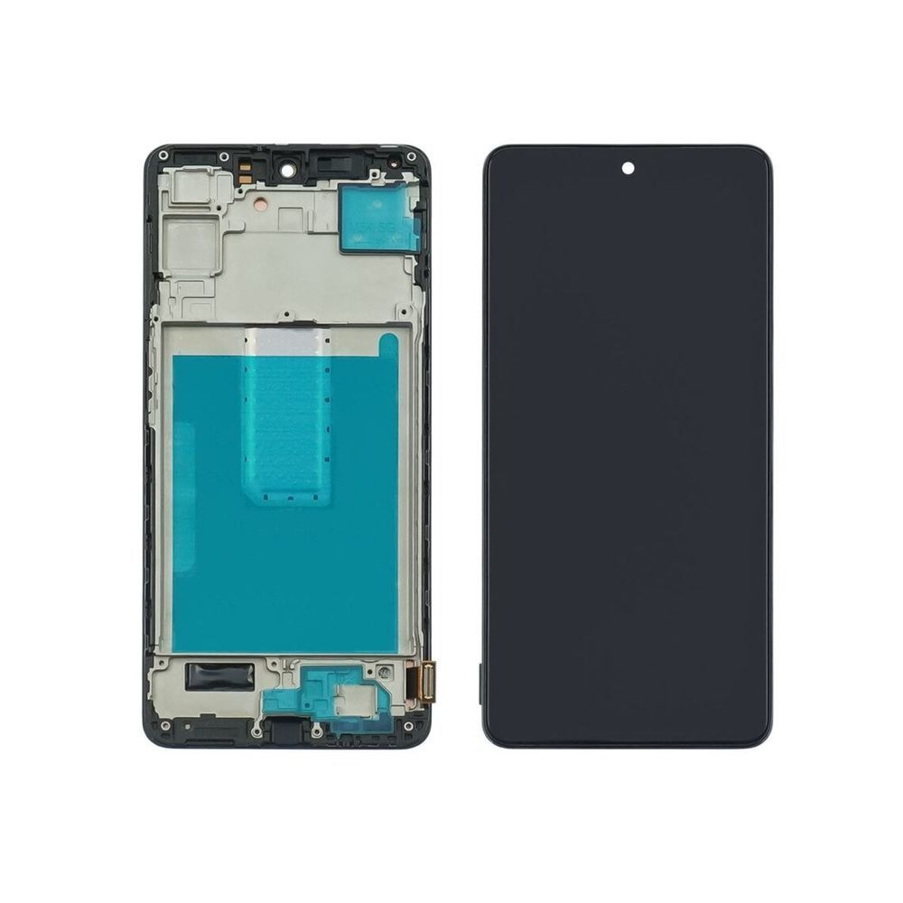 Дисплей для Samsung M546 Galaxy M54 (5G) (2023) з чорним тачскрином та корпусною рамкою GH82-31339A Original 49370 фото