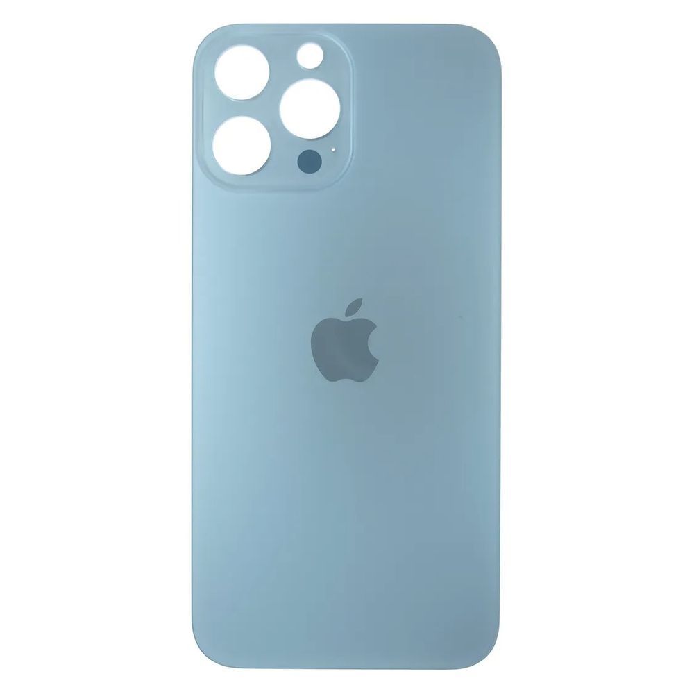 Задня кришка корпусу iPhone 13 Pro Max Blue (великий виріз під камеру), Original (China) 1408673 фото