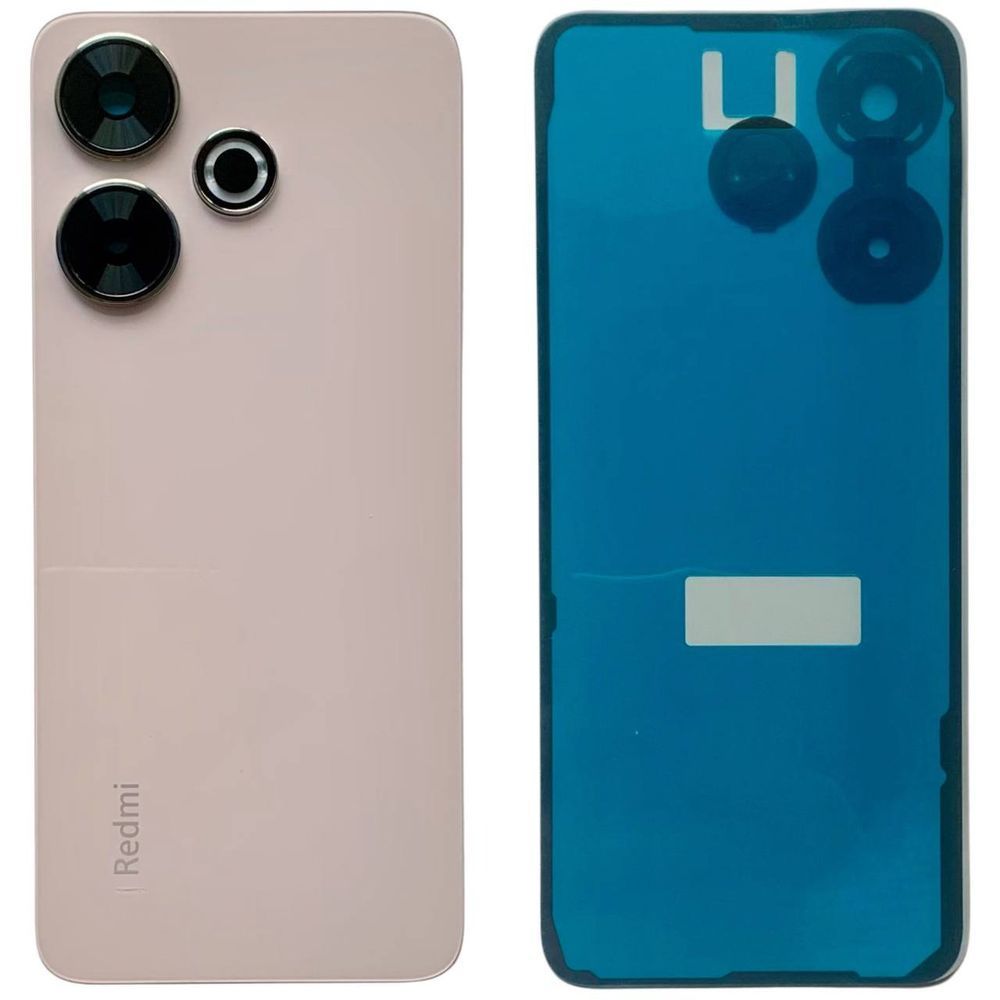 Задня кришка Xiaomi Redmi 13 pink (зі склом камери) 0712396 фото