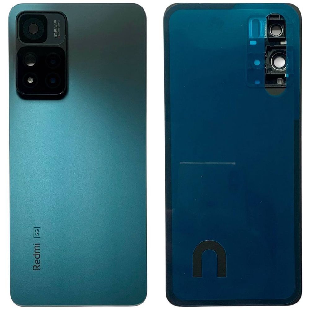 Задня кришка Xiaomi Redmi Note 11 Pro Plus | Redmi Note 11 Pro Plus 5G green (зі склом камери) 0712313 фото