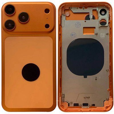 Корпус для iPhone 11 в формі iPhone 17 Pro, orange 150995 фото