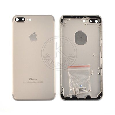 Корпус для iPhone 7 Plus White в зборі з тримачем SIM та кнопками, EU 070951 фото