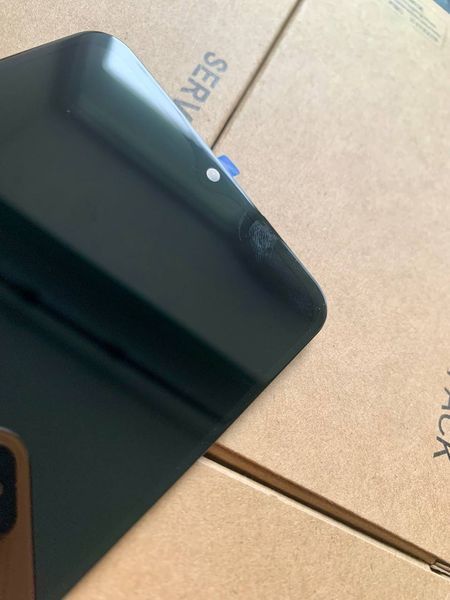 Дисплей для Samsung A127 Galaxy A12 2021 black (BV065WBM-L0A-8K02_R0.0) з чорним тачскріном, Original (China) 1120011 фото