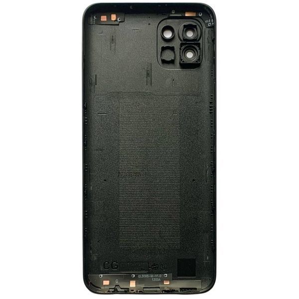 Задня кришка Samsung A035F Galaxy A03 2022 black (зі склом камери) 53210 фото
