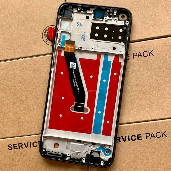 Дисплей для Huawei P40 Lite E (ART-L28, ART-L29) з чорним тачскріном і корпусною рамкою, Original (PRC) 34615 фото