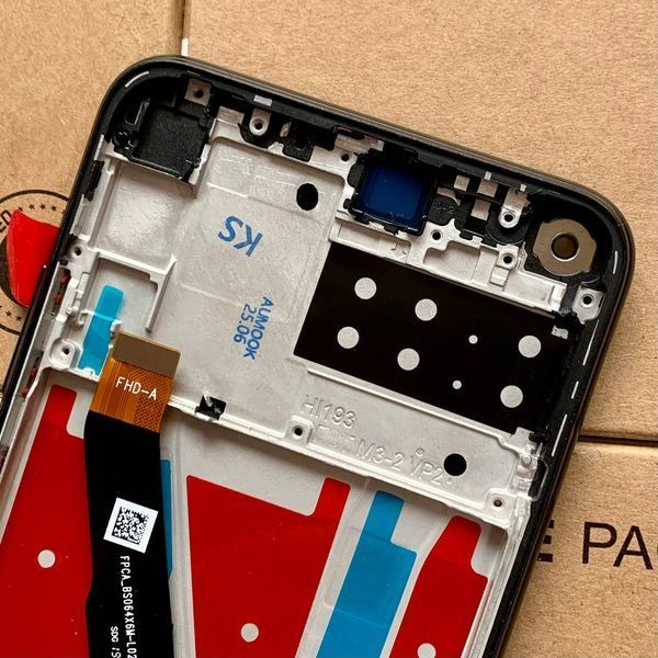 Дисплей для Huawei P40 Lite E (ART-L28, ART-L29) з чорним тачскріном і корпусною рамкою, Original (PRC) 34615 фото