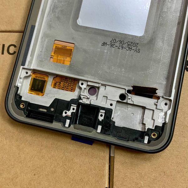 Дисплей для Samsung A366 Galaxy A36 5G 2025 з чорним тачскріном та корпусною рамкою, OLED 83345 фото