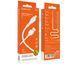 Кабель USB-L Borofone BX51 Triumph Lightning 1m white 01050517 фото