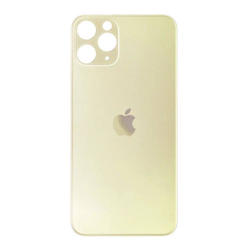 Задня кришка корпусу iPhone 11 Pro Gold (великий виріз під камеру), Original (China) 1408702 фото