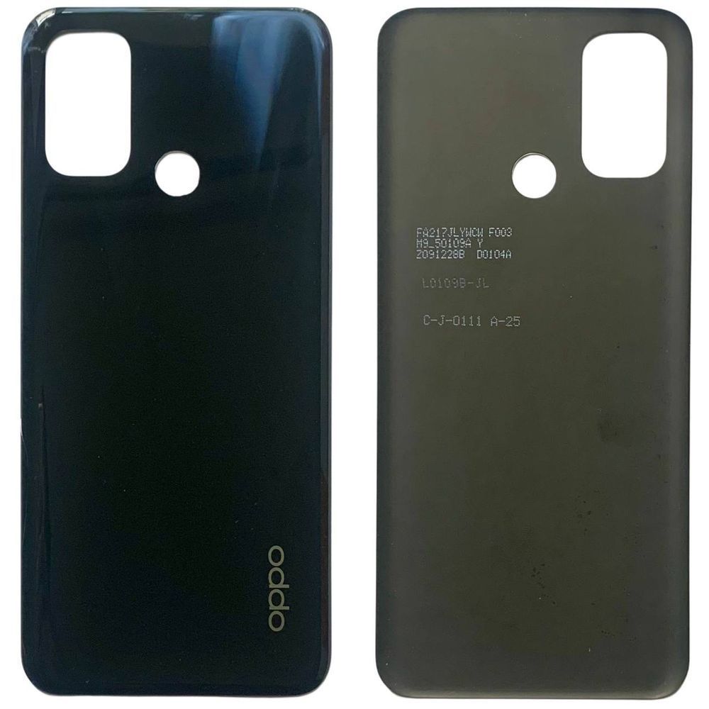 Задня кришка OPPO A32 4G | OPPO A33 | OPPO A53 4G | OPPO A53S 4G black (без скла камери)  53246 фото
