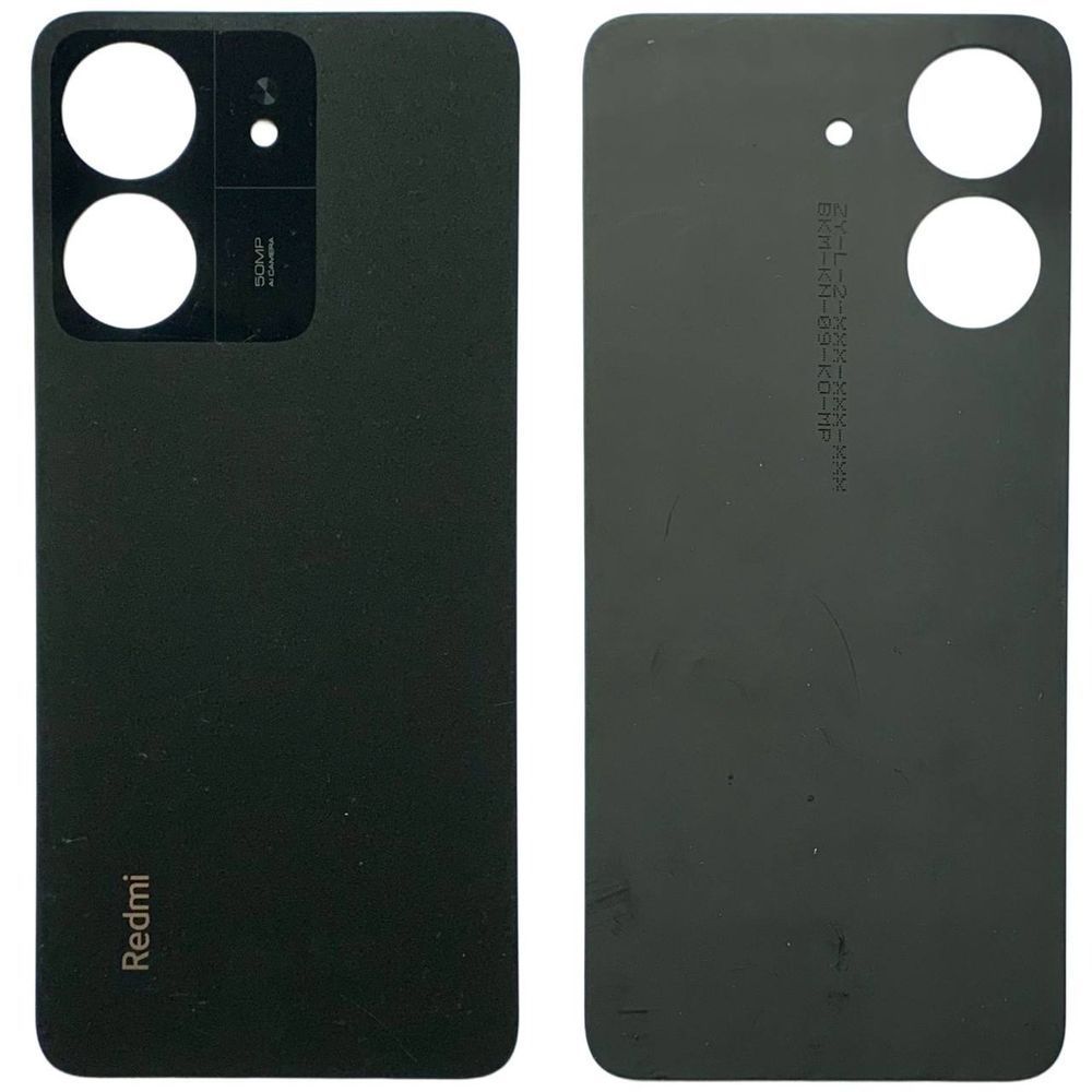 Задня кришка Xiaomi Redmi 13C 4G black (без скла камери) 0712387 фото