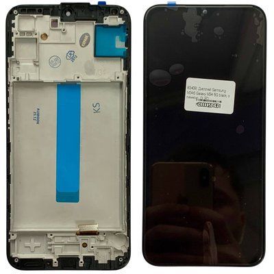 Дисплей для Samsung M346 Galaxy M34 5G з чорним тачскріном та корпусною рамкою, OLED 83408 фото