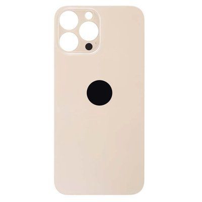 Задня кришка корпусу iPhone 13 Pro Max Gold (великий виріз під камеру), Original (China) 648153 фото