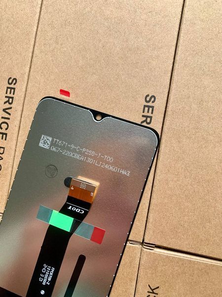 Дисплей для Xiaomi Poco C61 (2312BPC51H) з чорним тачскріном, Original (PRC) 438972_3 фото