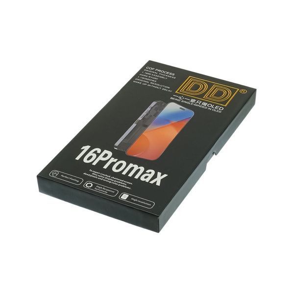 Дисплей для Apple iPhone 16 Pro Max з чорним тачскрином 120Hz DD-OLED 49998 фото