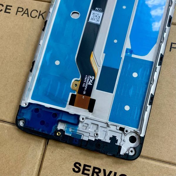 Дисплей для Tecno Pova 6 Neo 4G з чорним тачскріном та корпусною рамкою, Original (China) 555730 фото