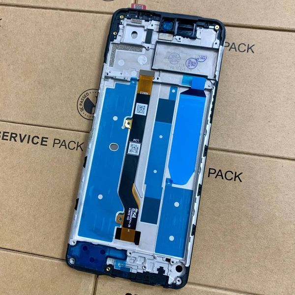 Дисплей для Tecno Pova 6 Neo 4G з чорним тачскріном та корпусною рамкою, Original (China) 555730 фото