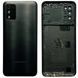 Задня кришка Samsung A037 Galaxy A03s 2021 black (зі склом камери)  53211 фото