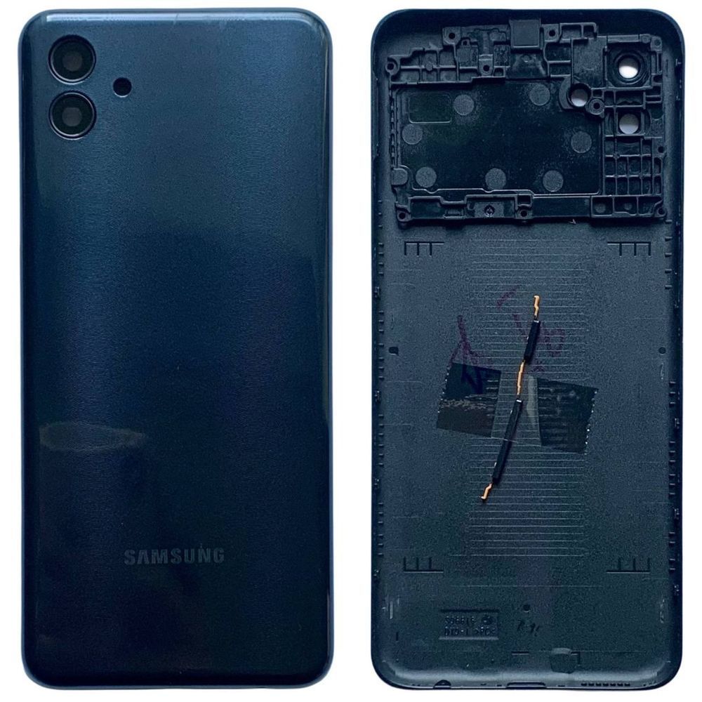 Задня кришка Samsung A045 Galaxy A04 2022 black (зі склом камери) 53213 фото