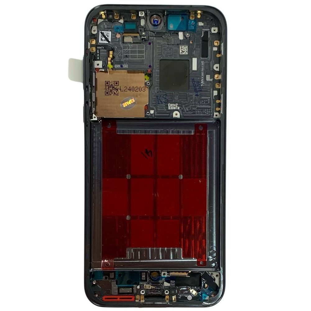 Дисплей для Huawei Pura 70 (ADY-LX9 | ADY-AL00 | ADY-AL10) з чорним тачскріном та корпусною рамкою, Original (China) 9860826 фото