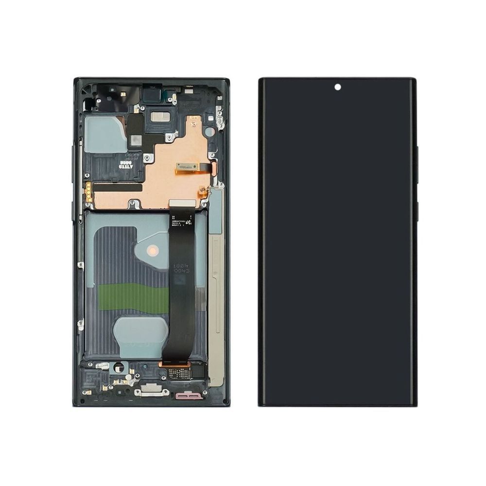 Дисплей для Samsung N985F Galaxy Note 20 Ultra з чорним тачскрином та чорною корпусною рамкою GH82-31453A Original 49678 фото