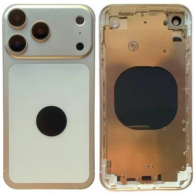 Корпус для iPhone XR в формі iPhone 17 Pro, white 648256 фото