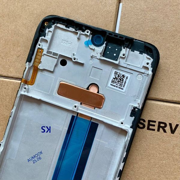 Дисплей для Xiaomi Redmi Note 11s (2201117SG, 2201117SI, 2201117SY, 2201117SL) з чорним тачскріном і корпусною рамкою, INCELL 9860752_2 фото